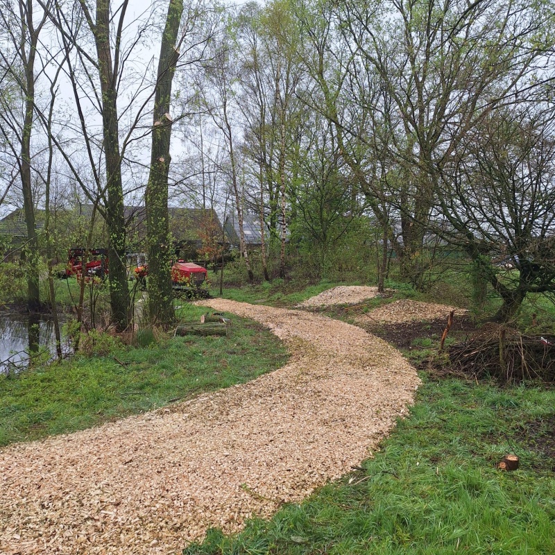Met droge voeten door de tuin