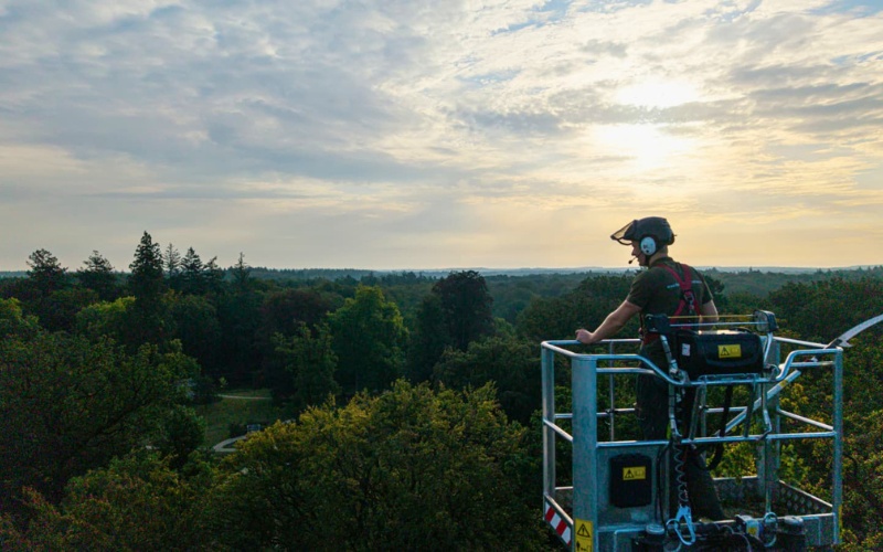 Hoogwerkers - Effici&euml;nt werken in bomen